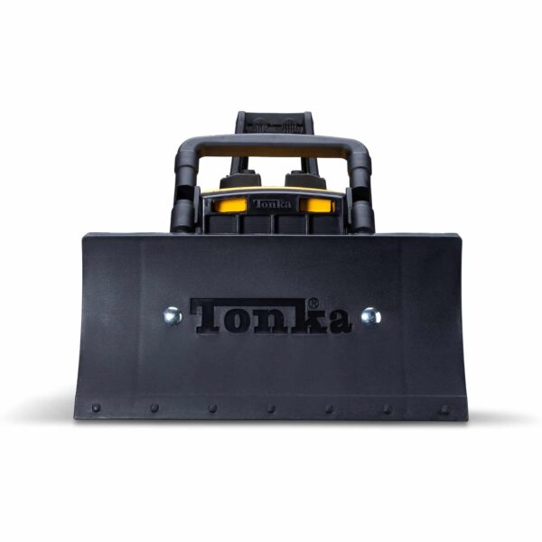 Basic Fun Tonka Steel Classics Mini Bulldozer De Metal Y Plástico Resistente, Juguete De Construcción Para Niños