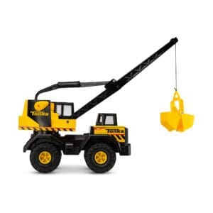 Tonka Mighty Crane profile against white background.