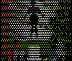Lite Brite Max floating template