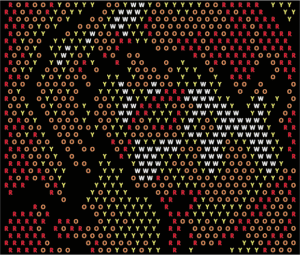 Lite Brite Steve Template