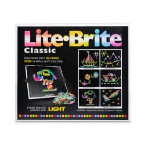 Classic Lite Brite box on white background.