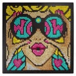 Lite Brite Pop Wow Wall Art.