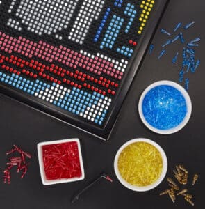 Lite Brite Wall Art Transformers pegs