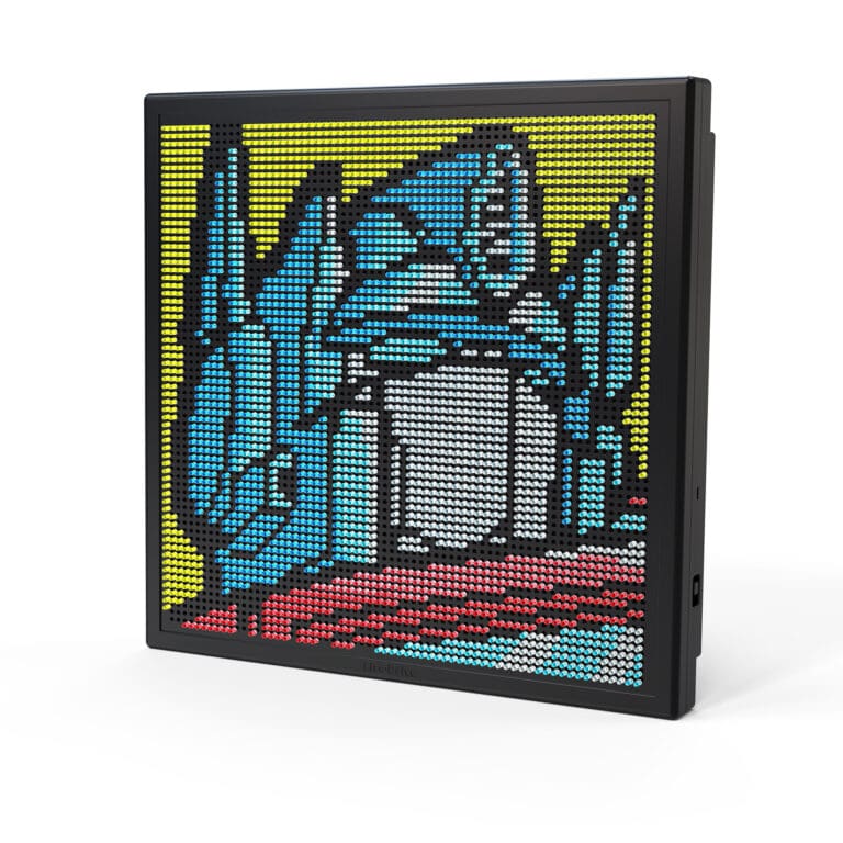 Lite Brite Wall Art Transformers at angle