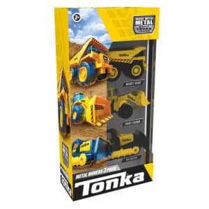 Tonka Metal Movers box on white background.