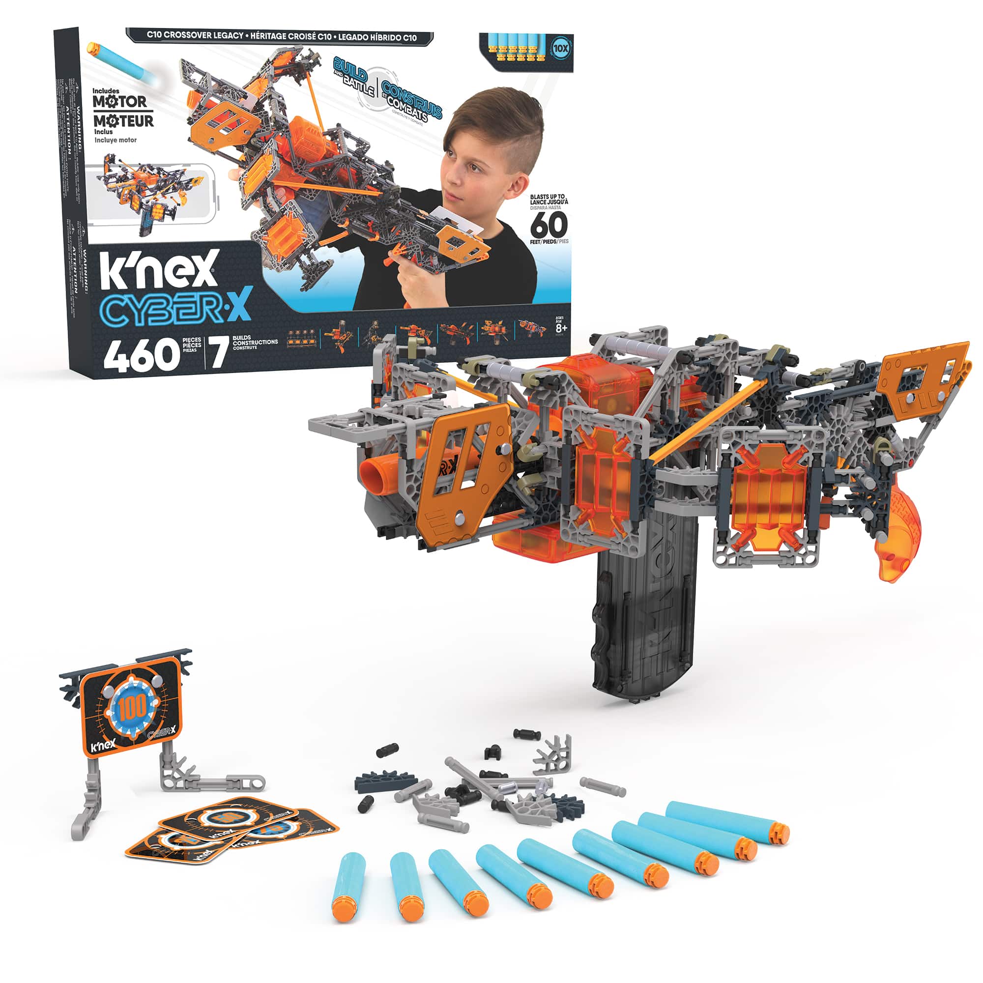 K'NEX Cyber-X Crossover hero