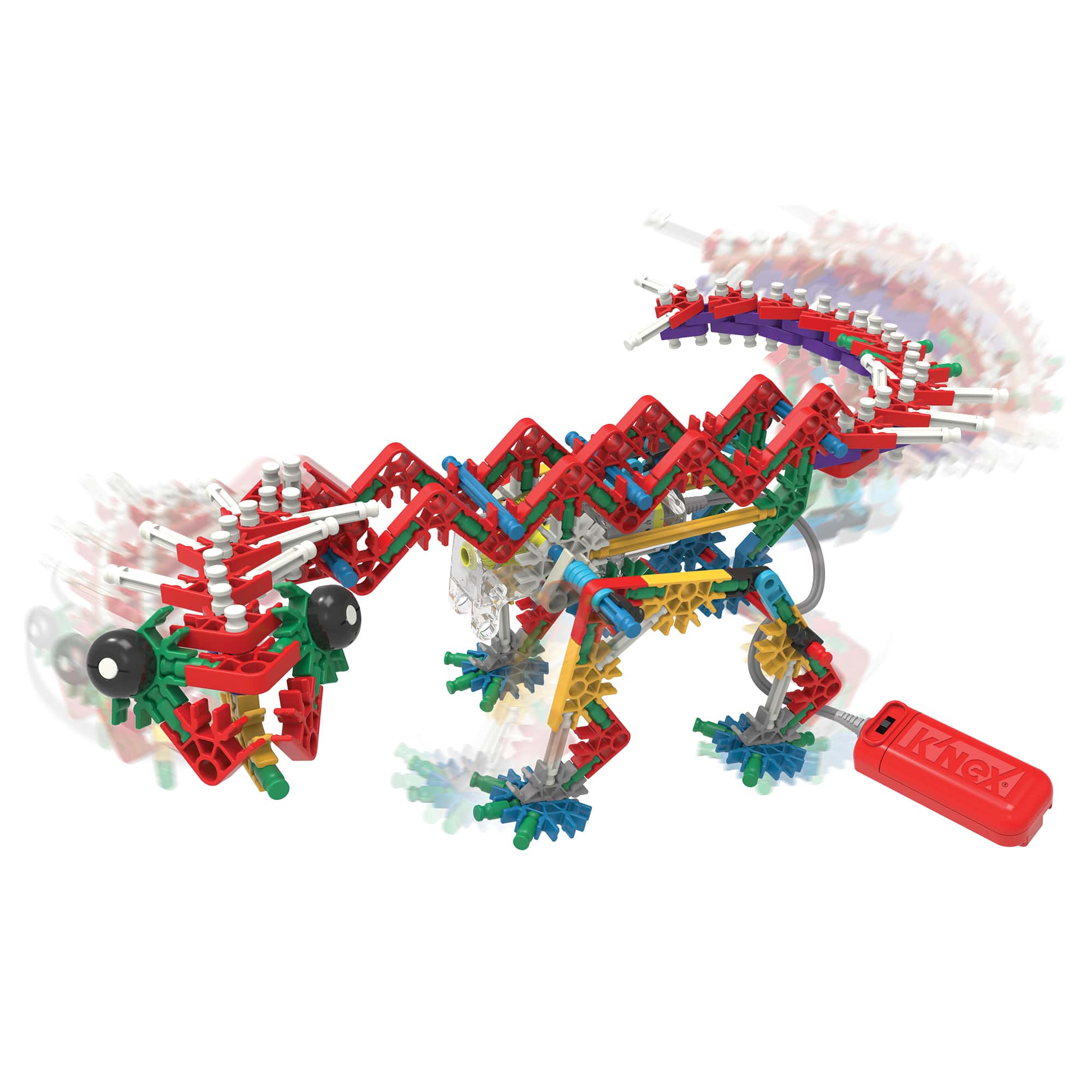 K'NEX K'NEXosaurus Rex in action