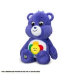 Violet Harmony Bear on white background.