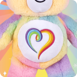 Togetherness bear belly badge