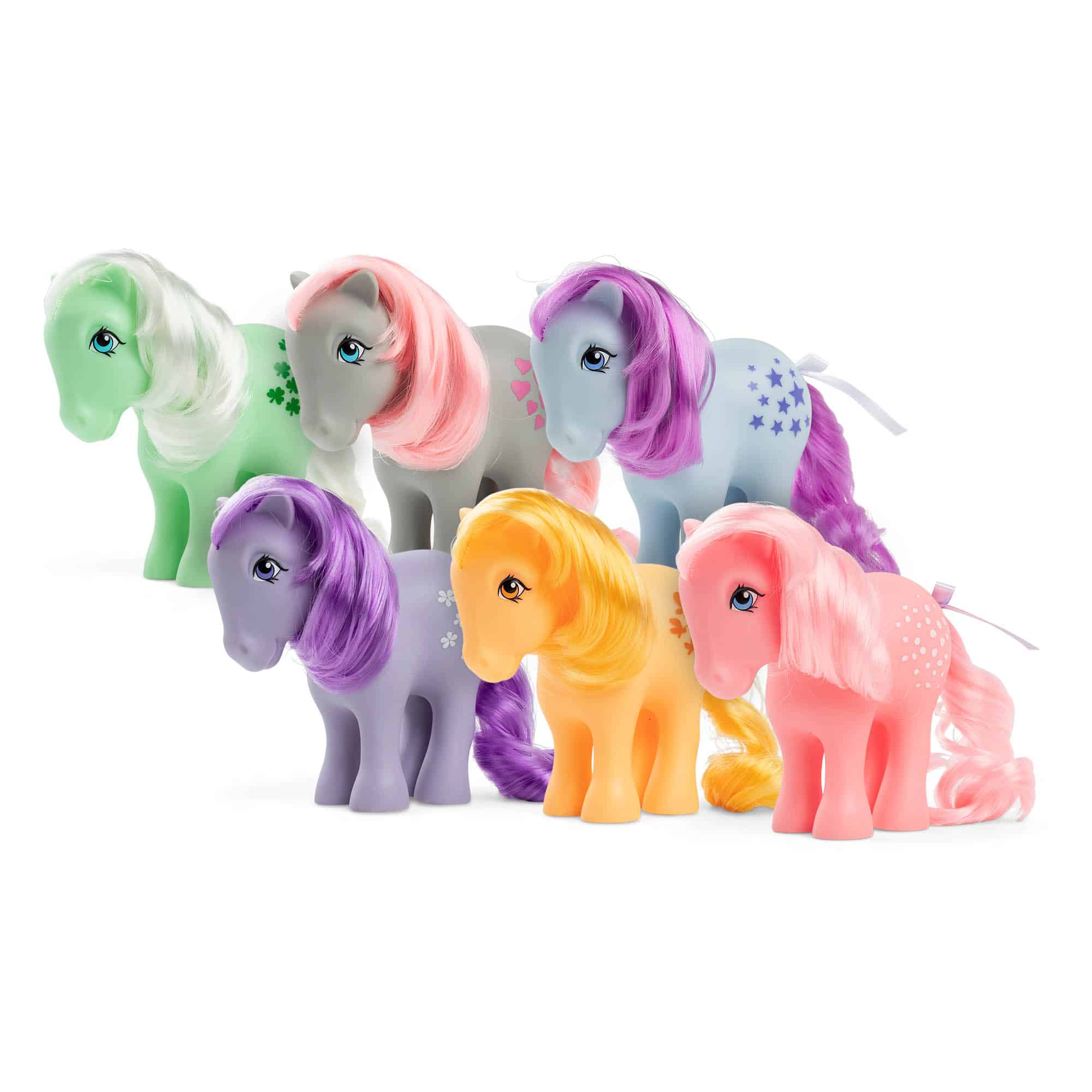 My Little Pony Classic - 4 Collectible - 40th Anniversary Ponies