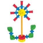 Tinkertoy Retro Tin Build against white background.
