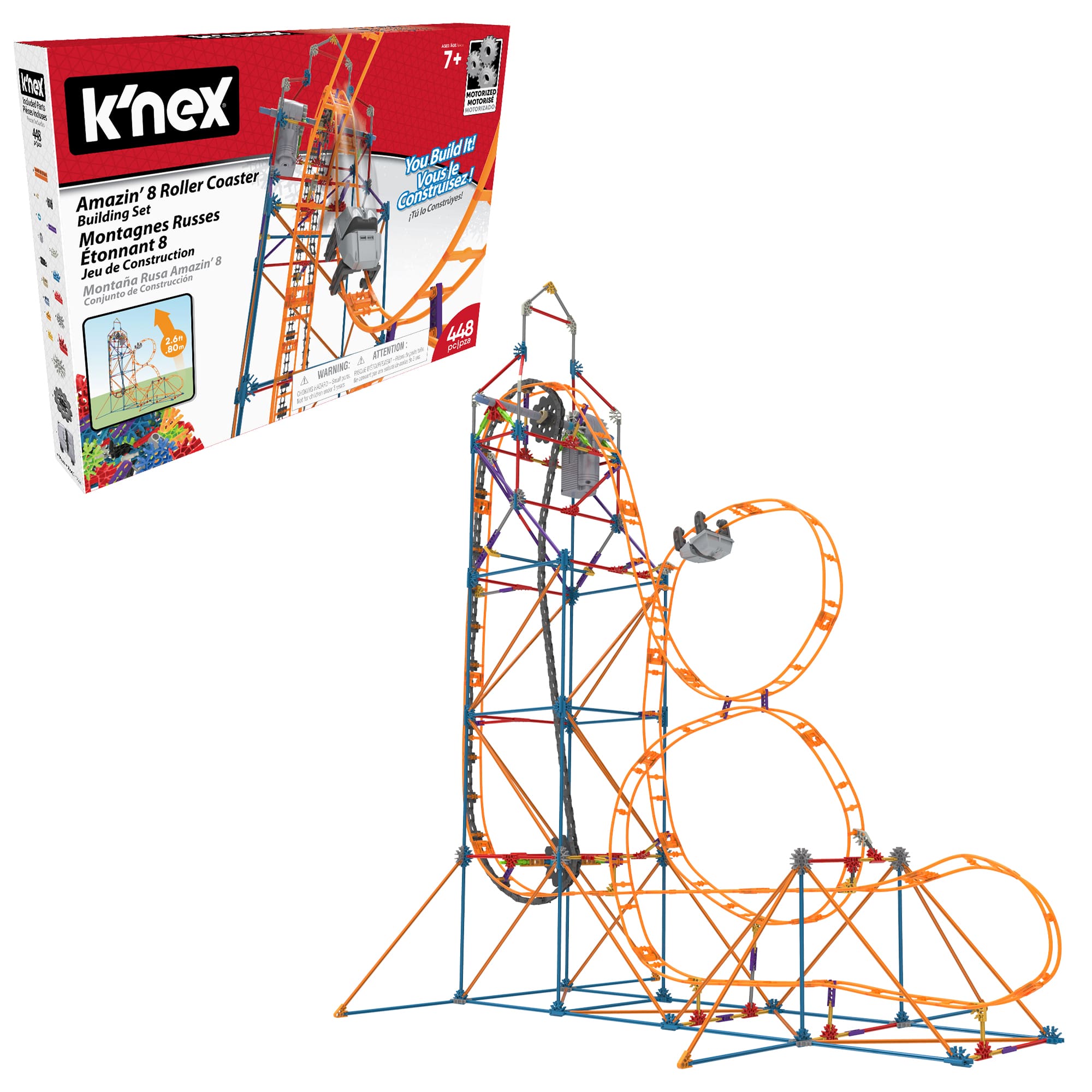 K Nex Thrill Rides Amazin 8