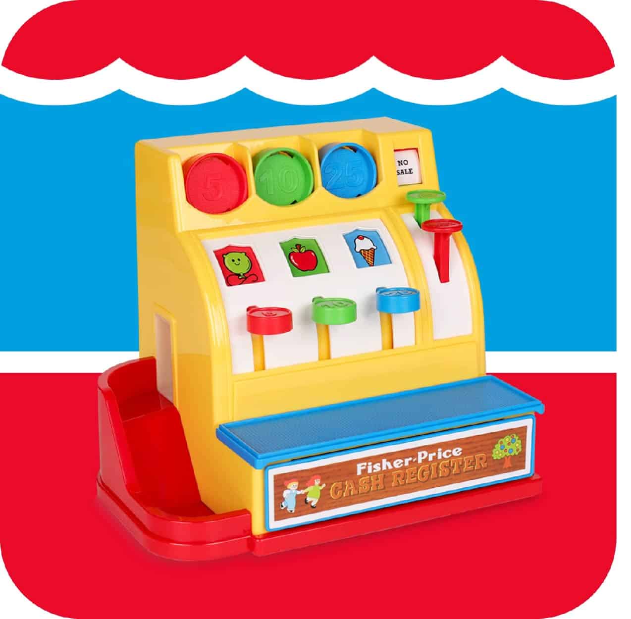 Fisher Price Cash Register by Basic Fun