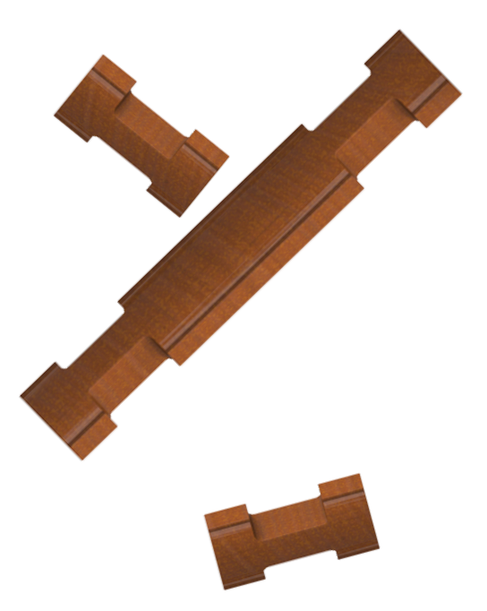 Lincoln Logs pieces