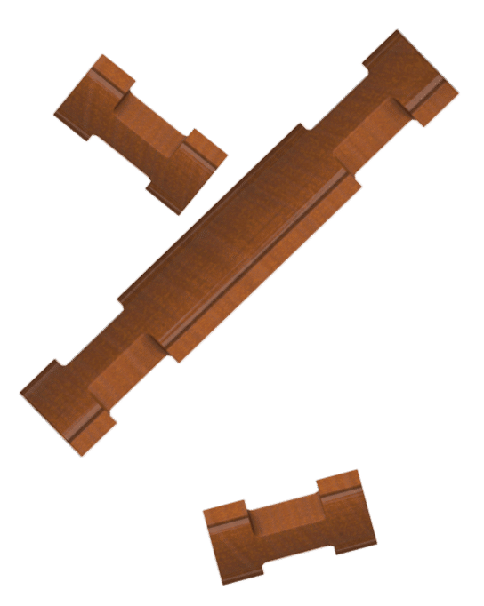 Lincoln Logs pieces