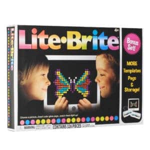 Lite Brite Bonus Set in packaging on white background.