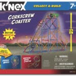 K'nex Corkscrew Coaster in packaging against white background.