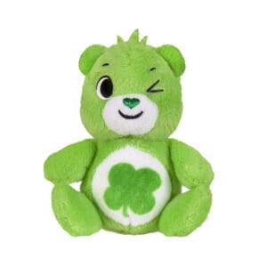 Care Bear Micro Good Luck Bear against white background.