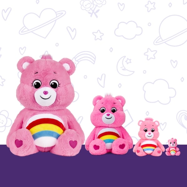 Care Bears Micro Plush Sizing