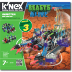 K'nex Beasts Alive Insectra Building Set in packaging against white background.