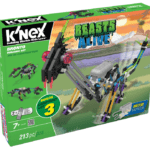 K'nex Beasts Alive Bronto Building Set in packaging against white background.