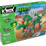 K'nex Beasts Alive Tri-Stego Building Set in packaging against white background.