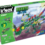 K'nex Beasts Alive Stompz Building Set in packaging against white background.