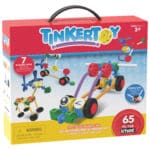 Tinker Toy On the Go Building Set in packaging on white background.