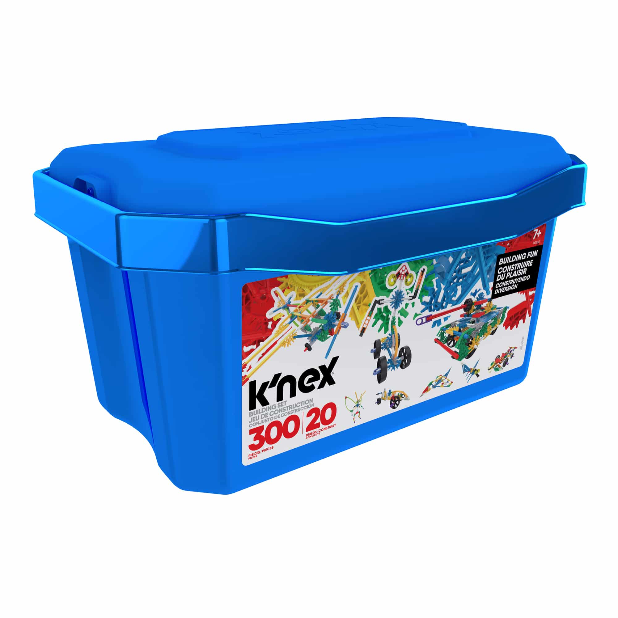 K'nex 300pc Building Set on white background.