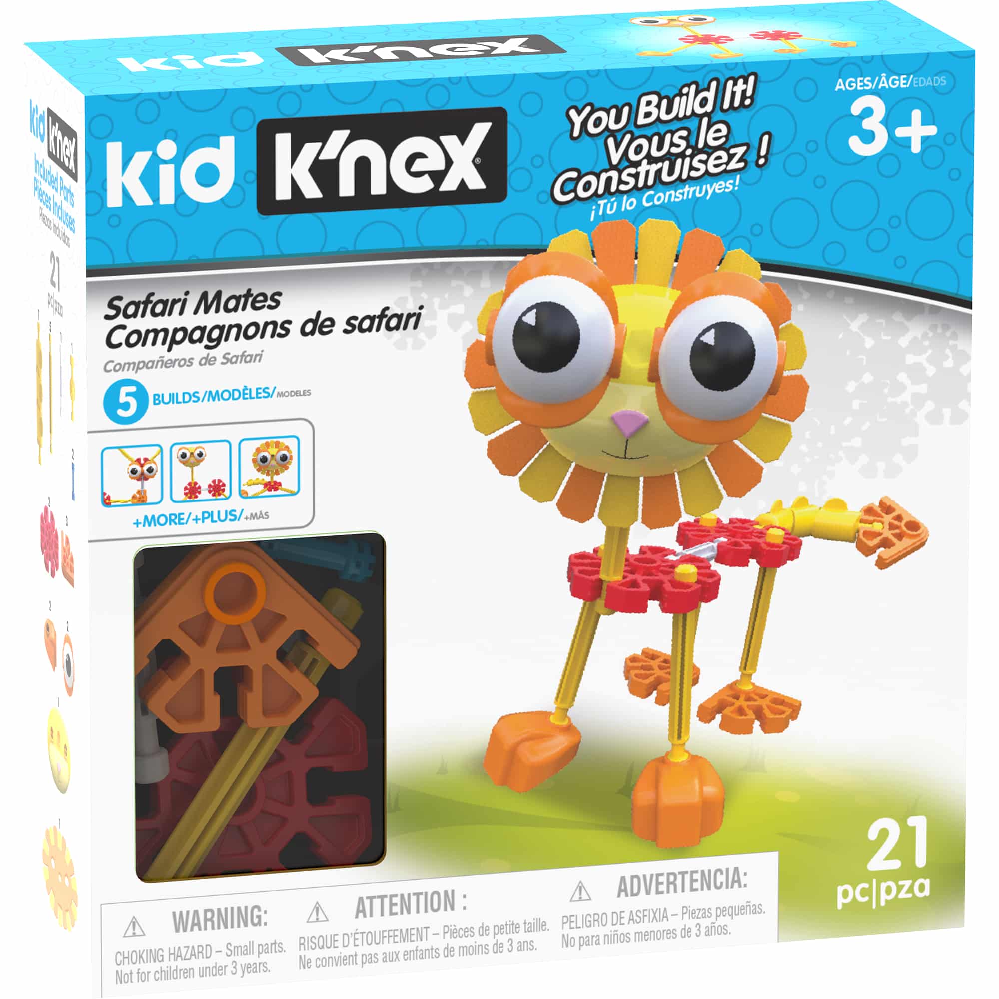 K'nex Safari8 Mates Building Set in packaging on white background.