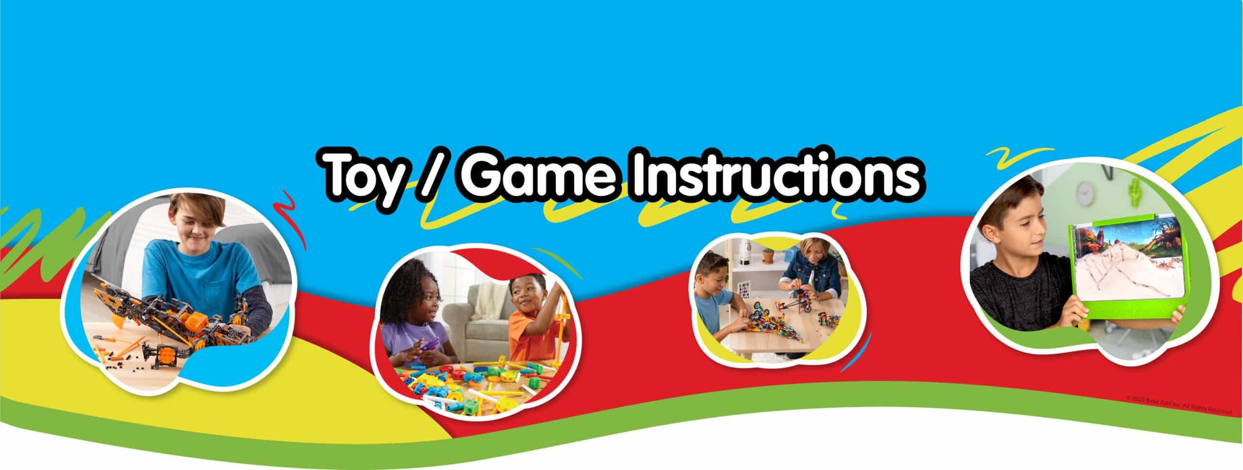 Toy/ Game Instructions
