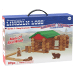 Lincoln Logs American Legends Crokett in packaging against white background.