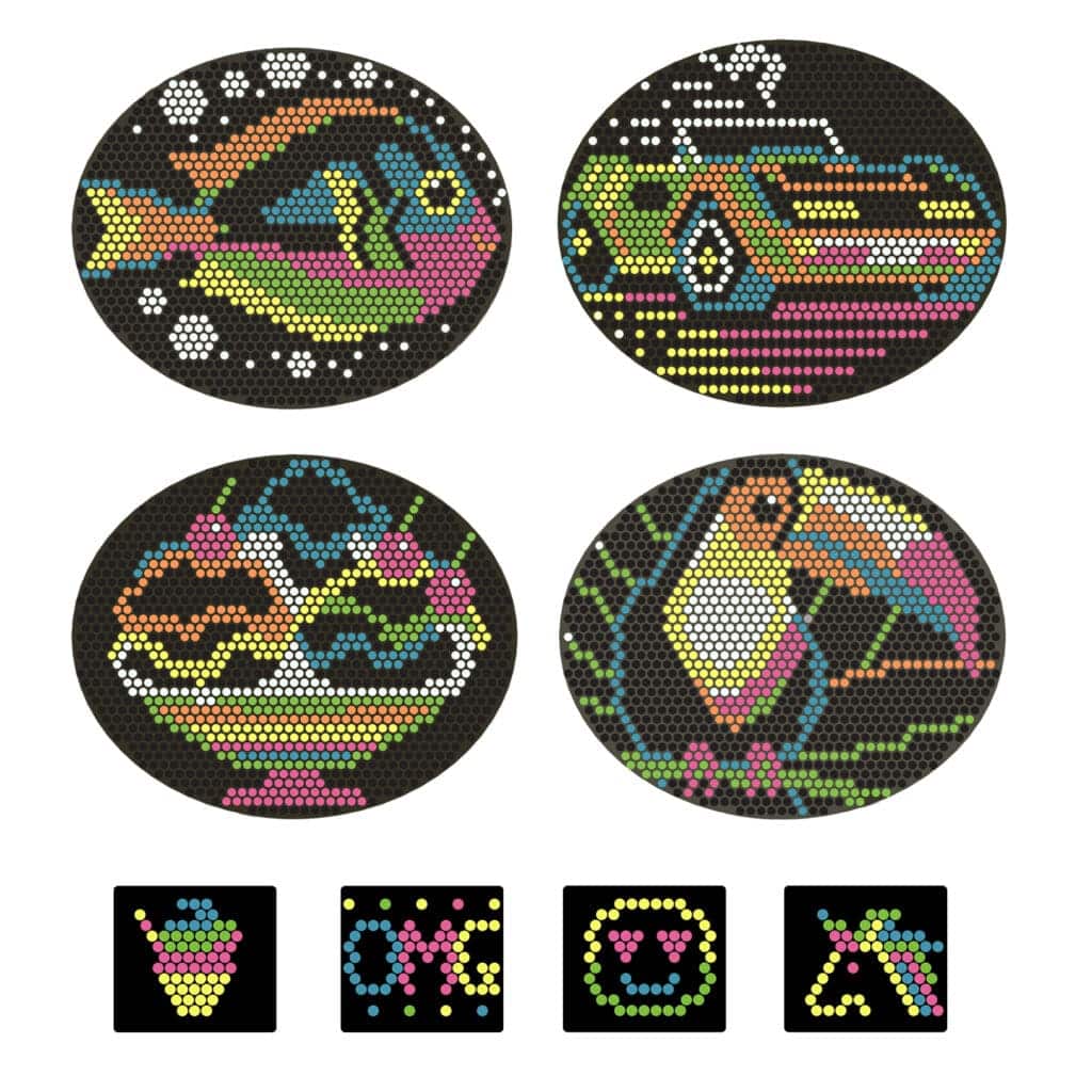 Lite Brite Mini Storage Set templates
