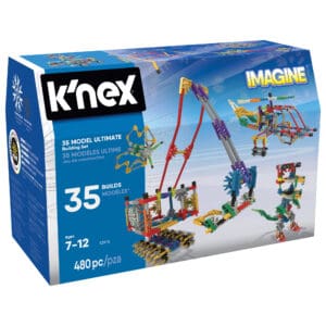 K'nex 35 Model Ultimate Building Set in packaging on white background.