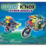 Cyber K'nex Hyper Wheels in packaging against white background.