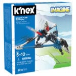 K'nex Stealth Plane Building Set in packaging against white background.