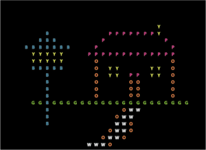 Home Lite Brite template