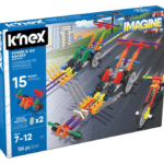 K'nex Power and Go Racers Building Set in packaging against white background.