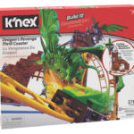 K'nex Dragon's Revenge Trill Coaster in packaging against white background.
