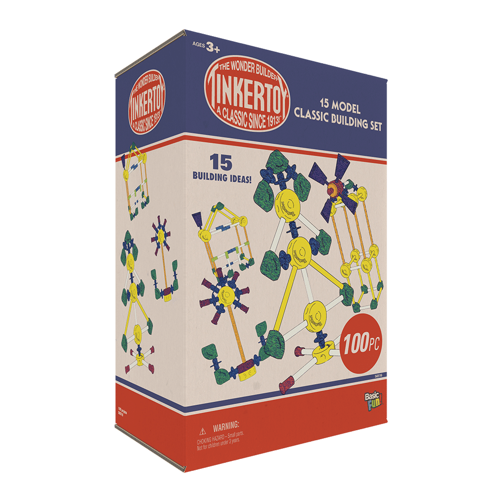 Tinker Toy Classic in packaging.