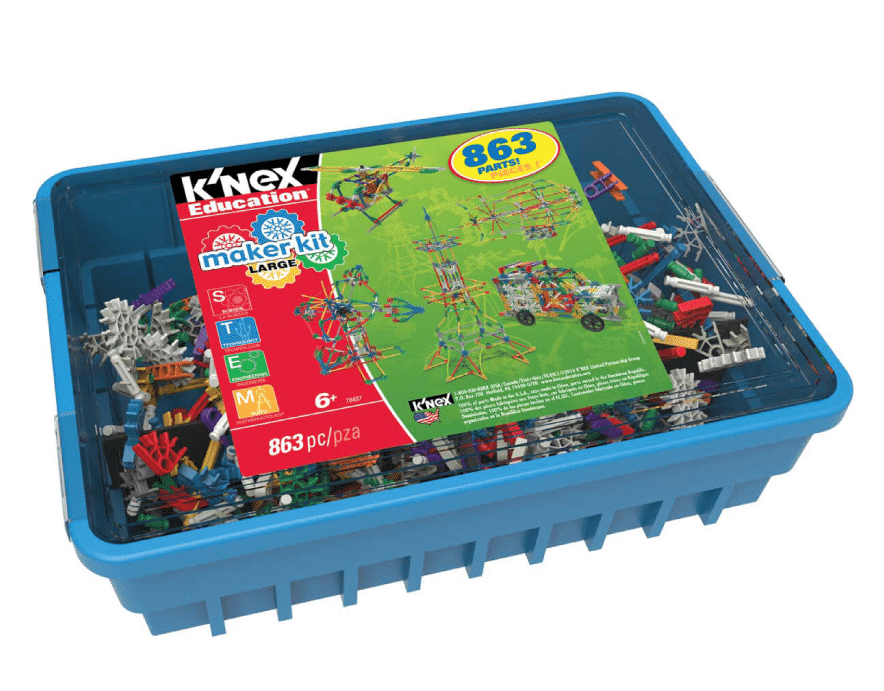 K'nex Education Maker Kit Large in packaging against white background.