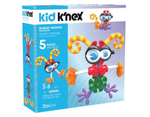 Kid K'nex Blinkin' Buddies in packaging against white background.
