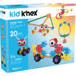 Kid K'nex Zoomin' Rides Building Set in packaging against white background.