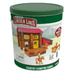 Lincoln Logs Country Campfire Ranch in packaging against white background.