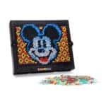 Lite Brite Disney 100 HD with colorful pegs against white background.