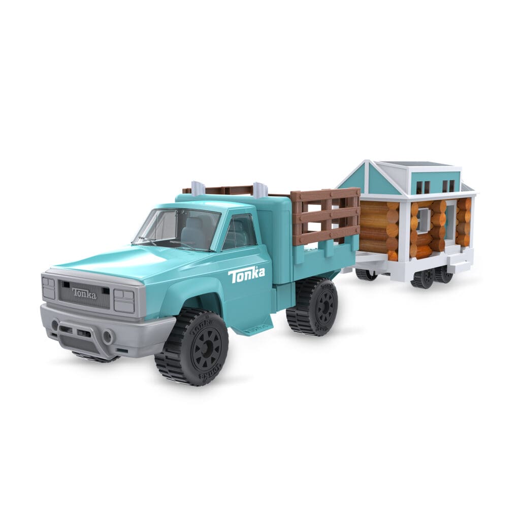 Tonka Tiny Home against white background.