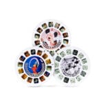 View Master Mikey Mouse Deluxe Edition disks against white background.