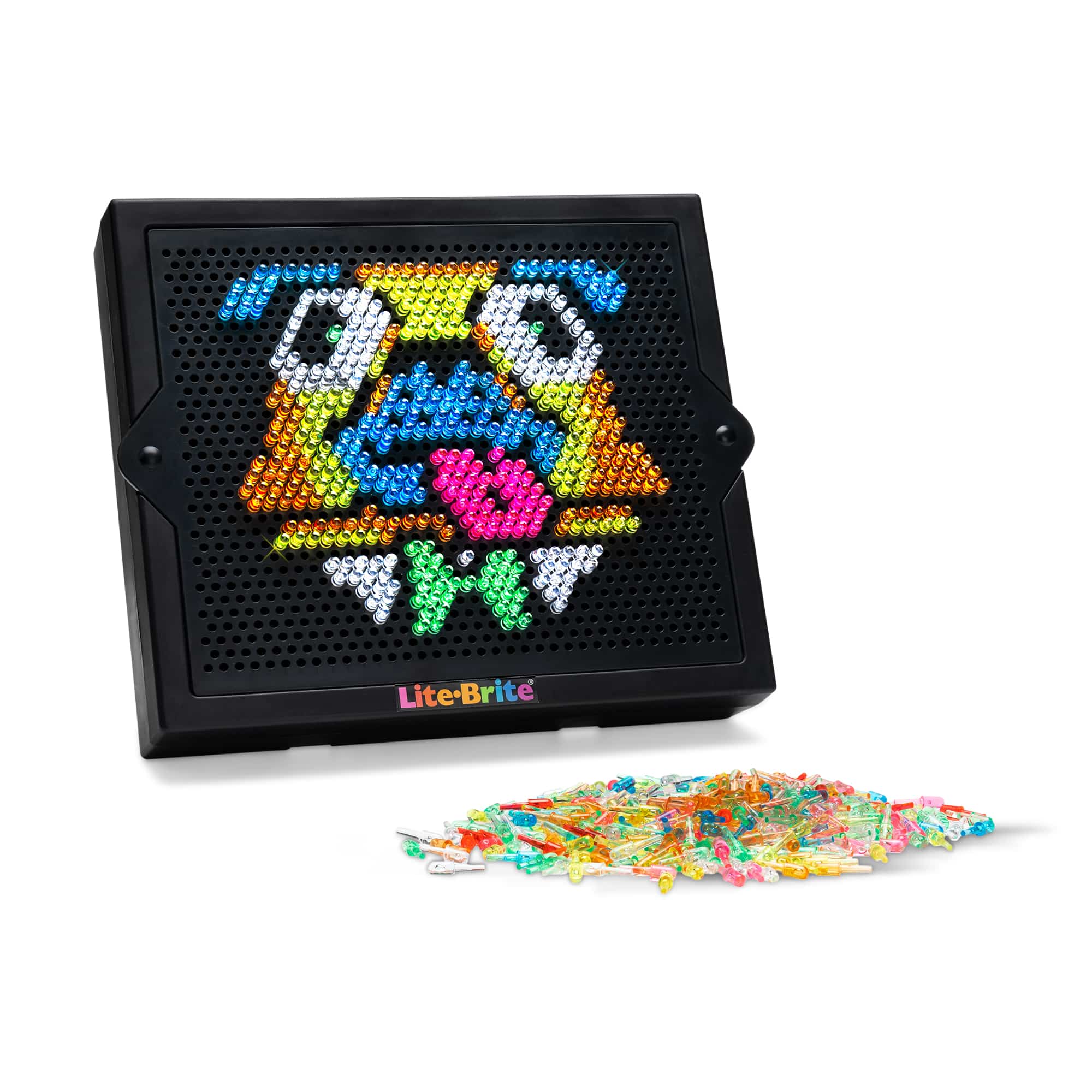 Lite Brite Refill Pack 100 pegs & 8 new designs - 885561022247