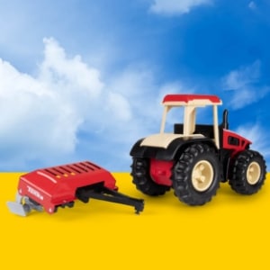 tractor and plow