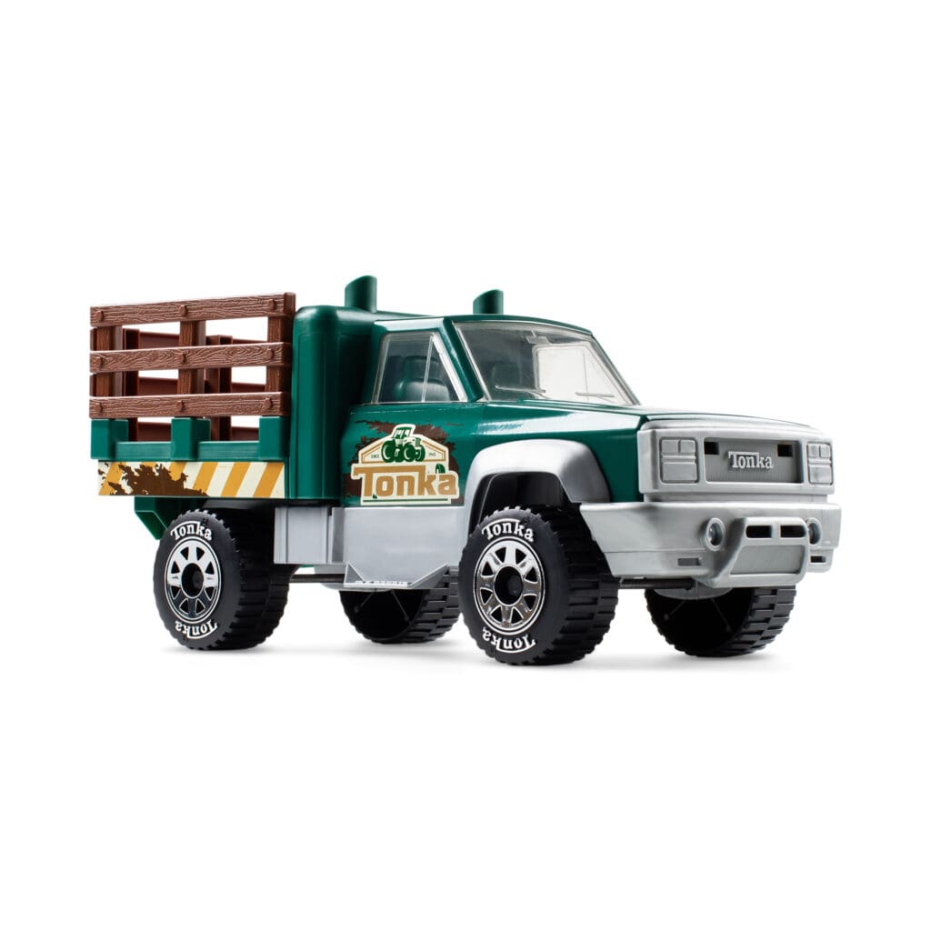 Tonka Steel Classics Farm Truck against white background.
